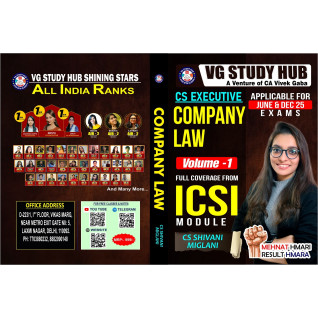 CS Executive Company law Handwritten Book by CS Shivani Miglani: Study Material